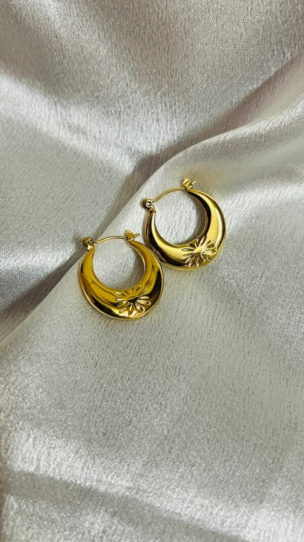 22k Gold Plated Hoops
