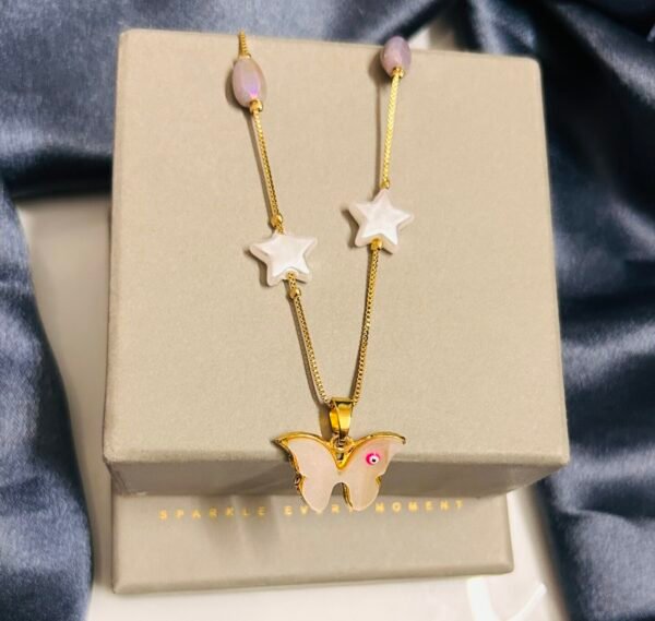 Pearl and bead mala set