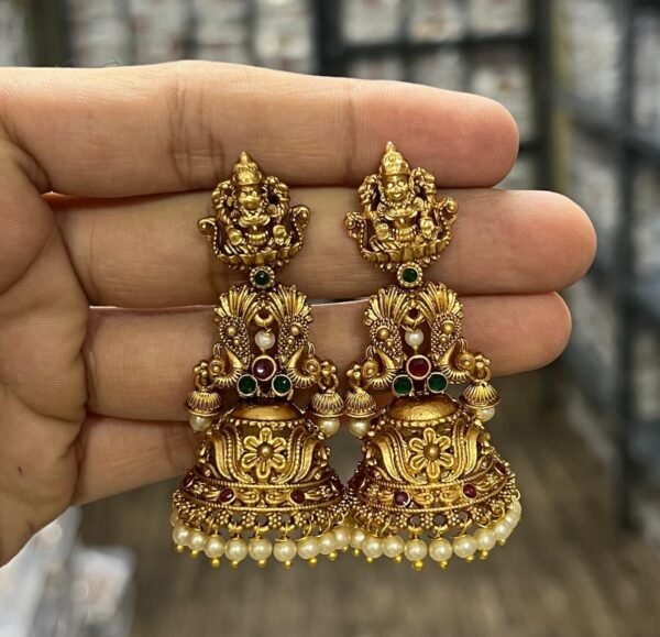Matte Finish Jhumka