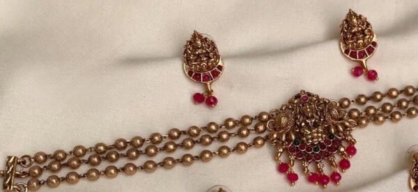 Traditional Lekshmi devi choker