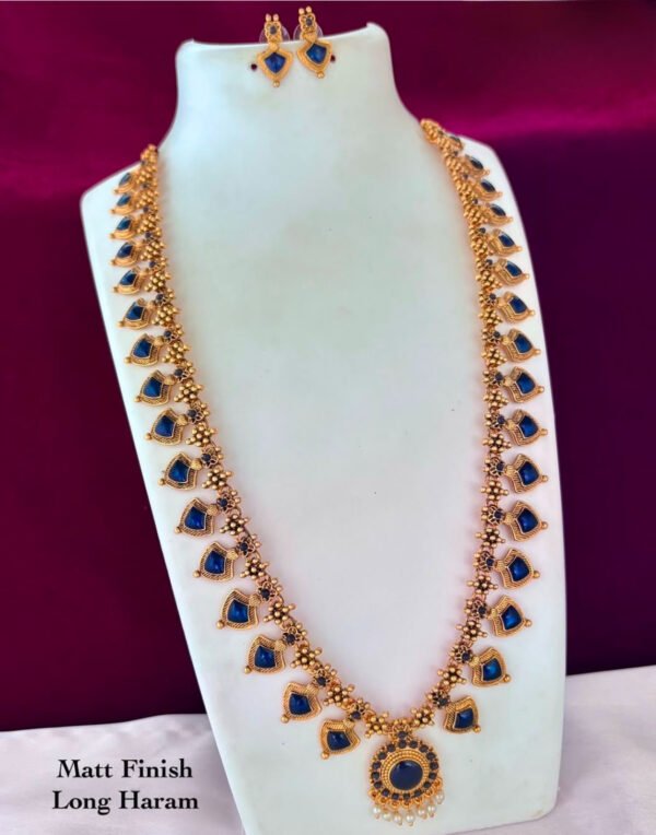 Traditional Palaka long Necklace set