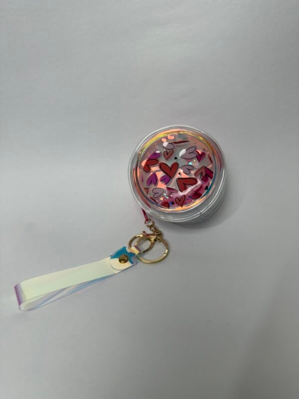 Gliter Pouch Key chain- Accessories