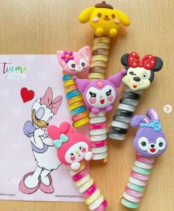 Trendy Telephone wire hair band- PACK OF 2 (Random)-Accessories