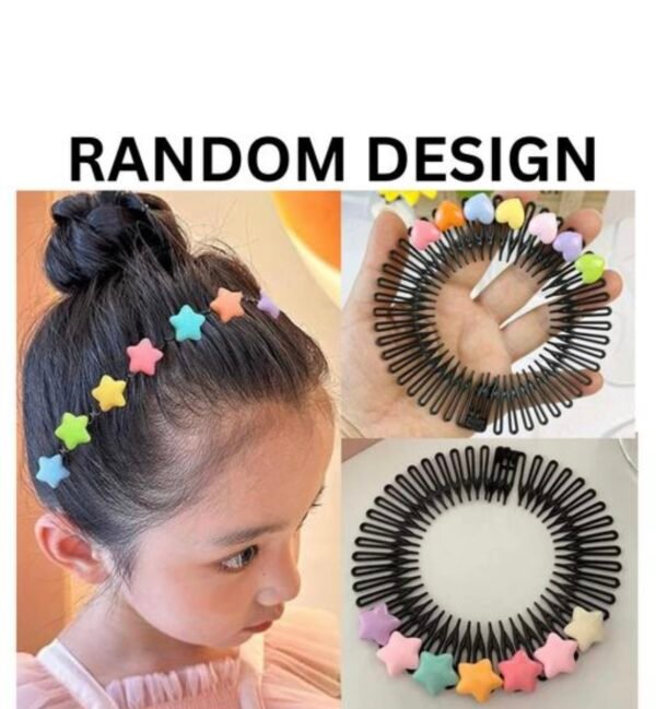 Hair comb broken hair clips- PACK OF 2 (Random)-Accessories