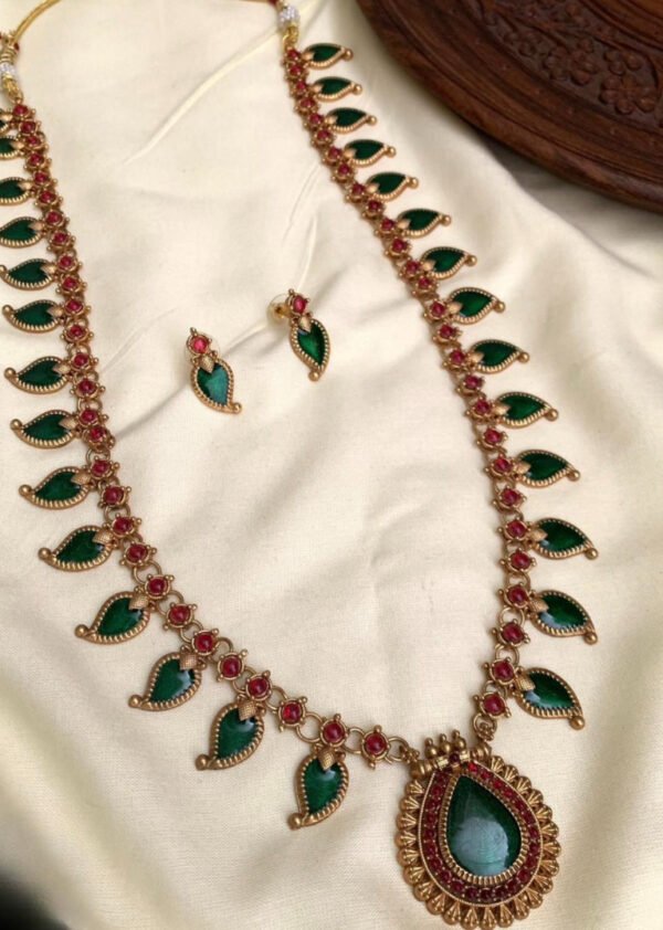 Traditional Long Palaka Haram with stones