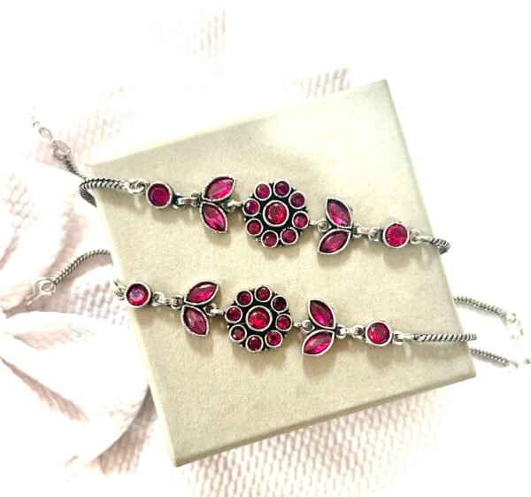 Vine Flower Anklets- Pink Anklet