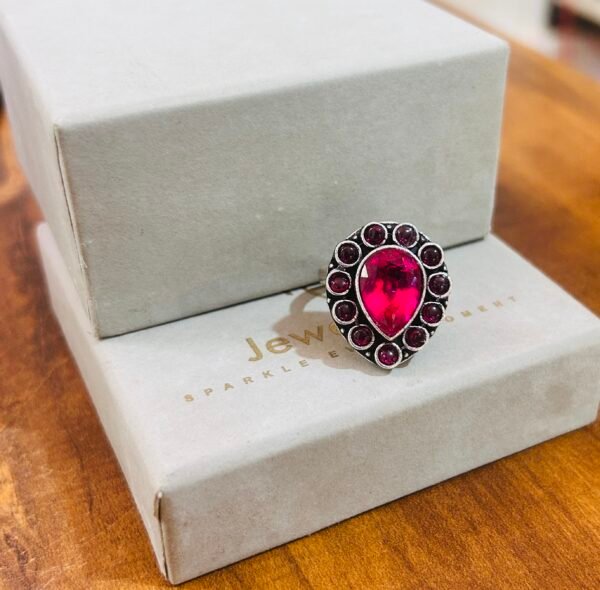 ZX Stone Adjustable Rings