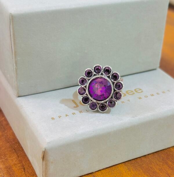 ZX Stone Adjustable Rings