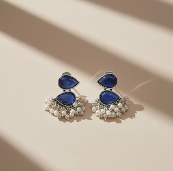 HAMSINI Stone Earrings