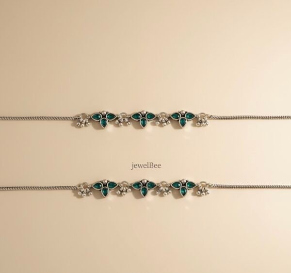 Sonarika Anklets- Sea Blue