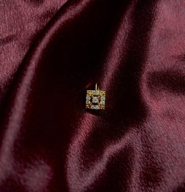 Premium AD Stone Two In One Non Piercing Ear and Nose Pin