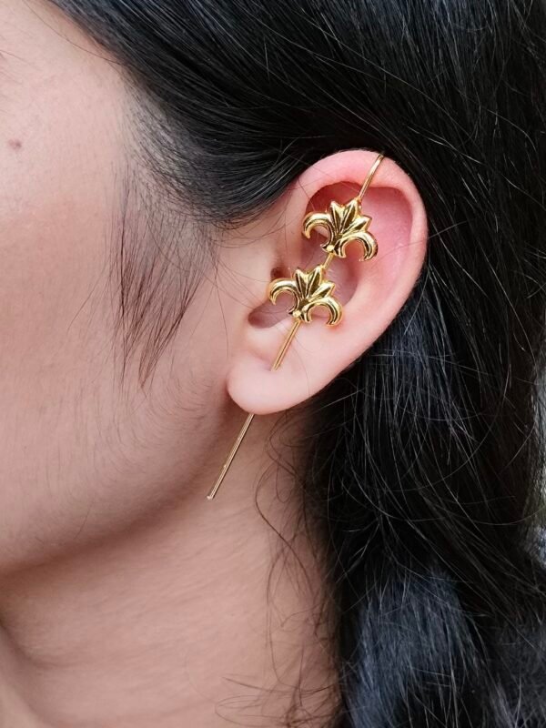Gold Plated Boho Earcuff
