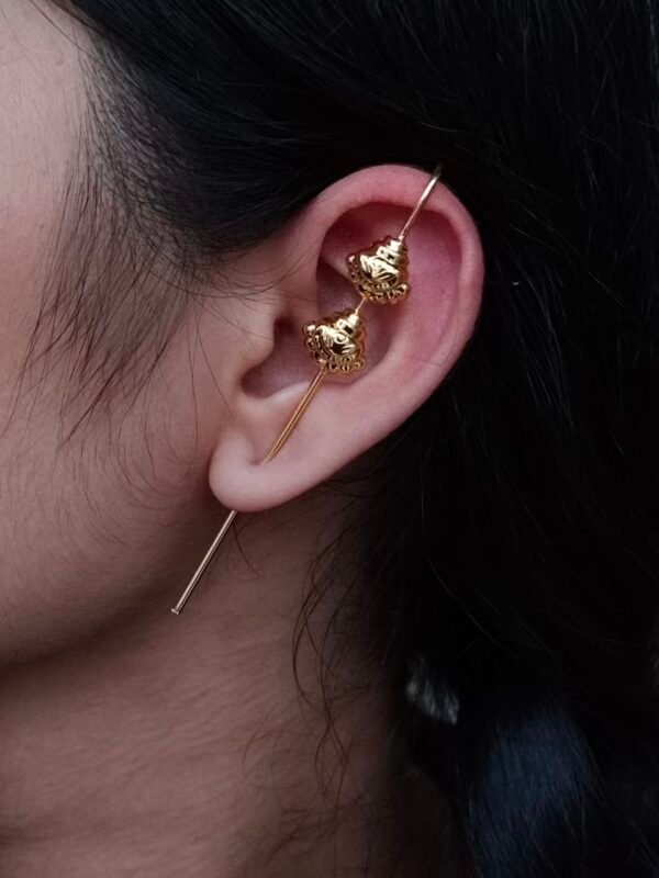 Gold Plated Boho Earcuff