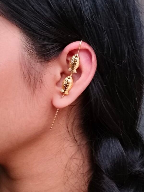 Gold Plated Boho Earcuff