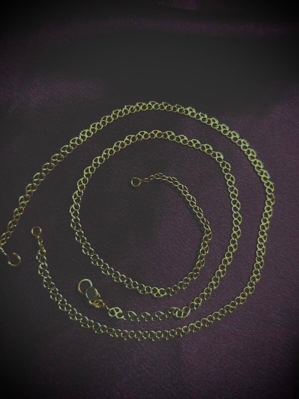 Gold Plated Thrilohini Anklet