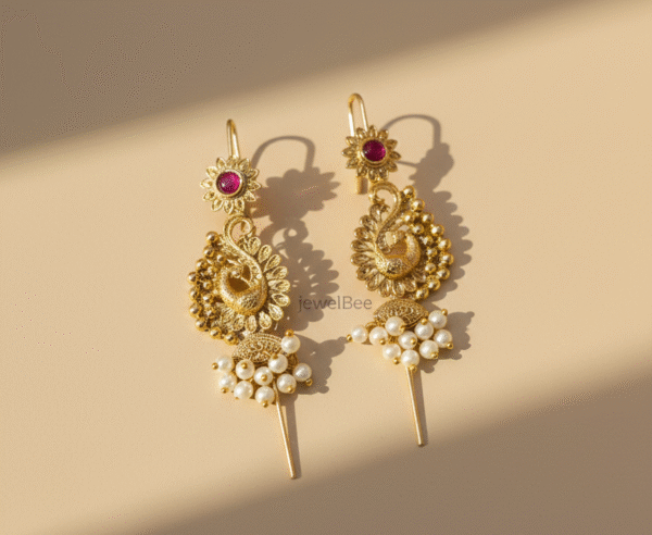 Traditional Morini Earcuff with Pearls