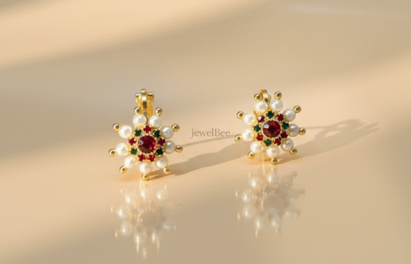 Traditional Chakra Bugadi with Pearls