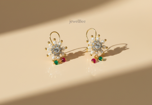 Traditional Noor Bugadi with Pearls