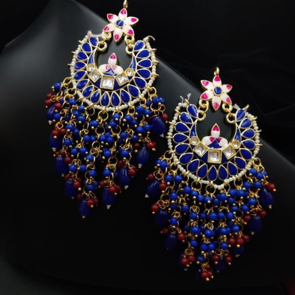 Bollywood Style Kundan Earrings